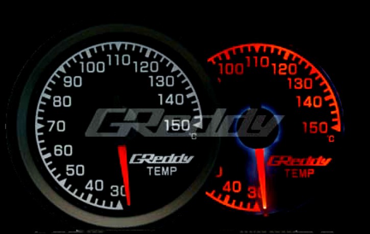 Öl + Kühlmitteltemperatur Anzeige Greddy / Trust 52 mm