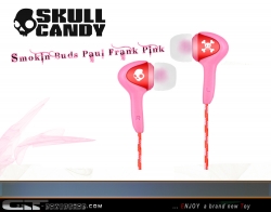 Skullcandy SMOKIN BUDS Paul Frank Pink