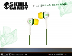 Skullcandy Smokin Buds Shoe White