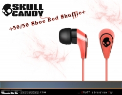 Skullcandy 50/50 Shoe Red Shuffle