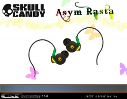 Skullcandy Asym Rasta