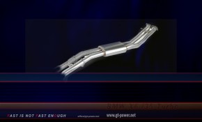BMW X6 i35 Turbo - Sport Auspuffanlage 64mm (Stainless Steel)